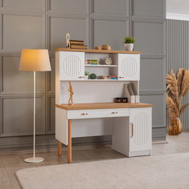 Hanah Home Vita Bohem Escritorio de Estudio Blanco